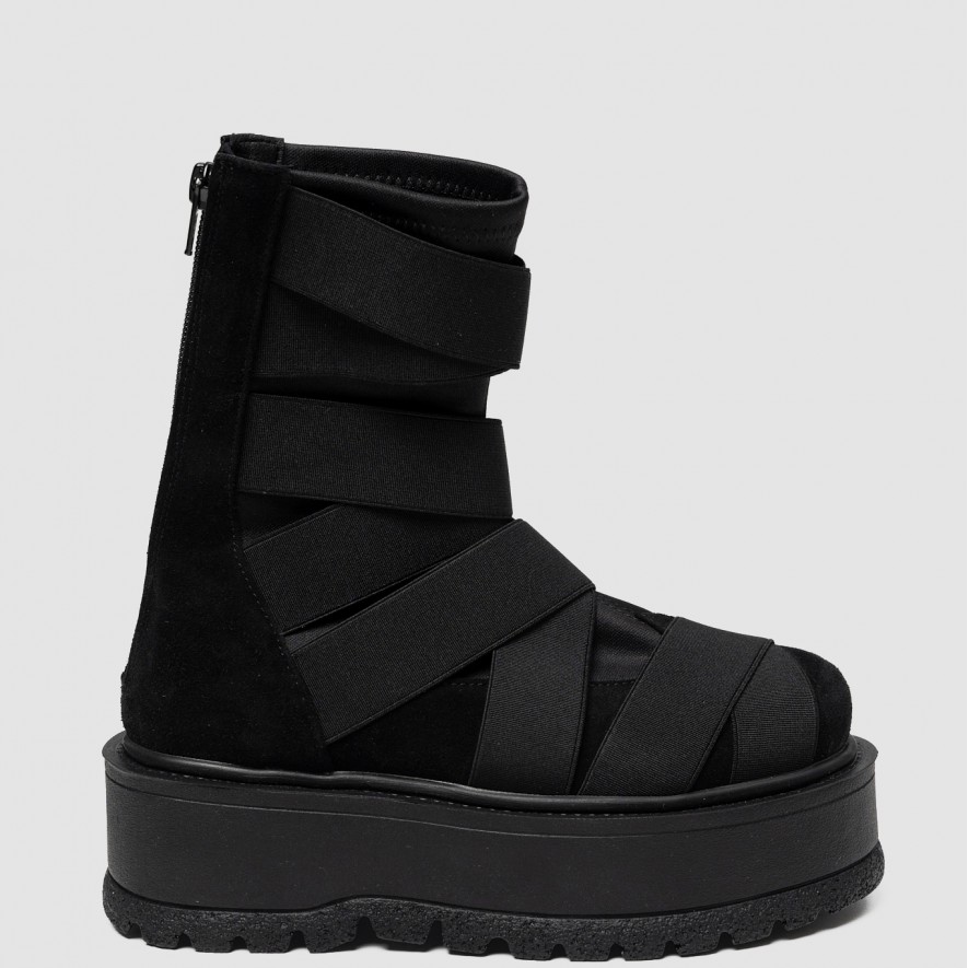         Ghete - Uddy - Velur Black